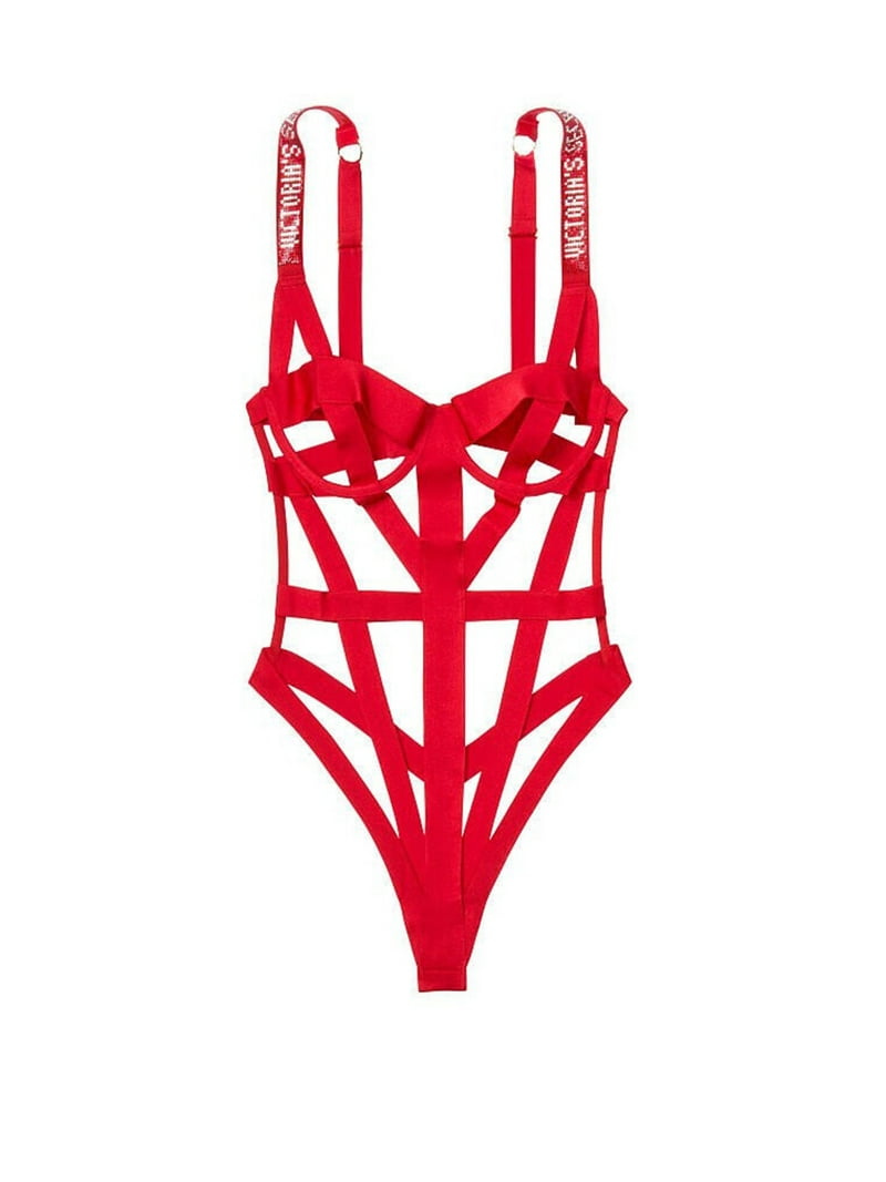 hot chicks in sexy clothes Victoria's Secret Very Sexy Double Shine Strap Push Up Bra