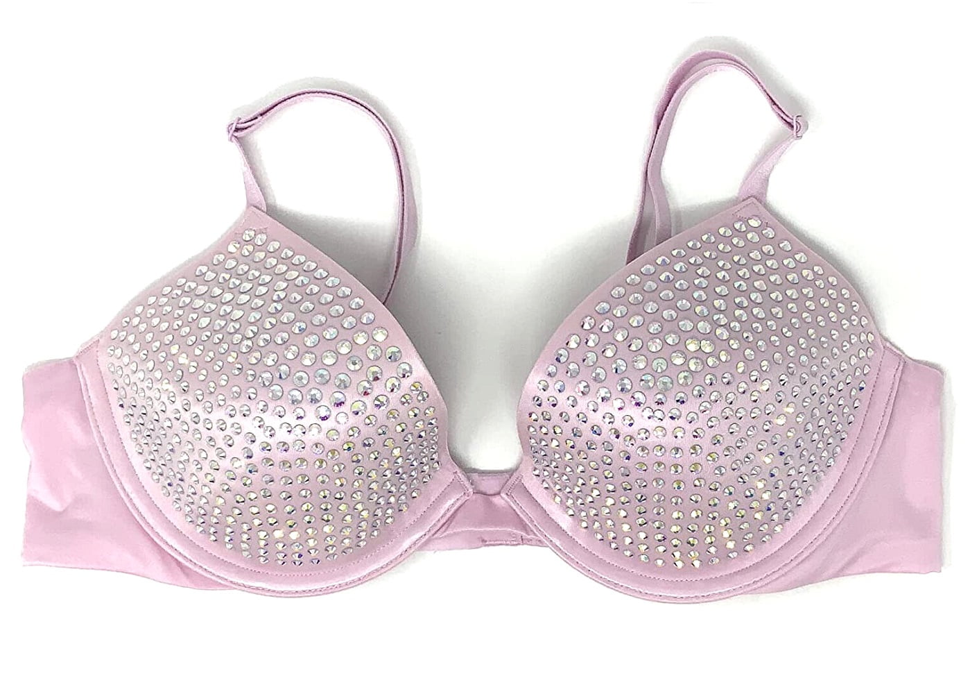 Victoria's Secret Bra Size 34C 34 C Underwired Slightly Padded Mesh Overlay
