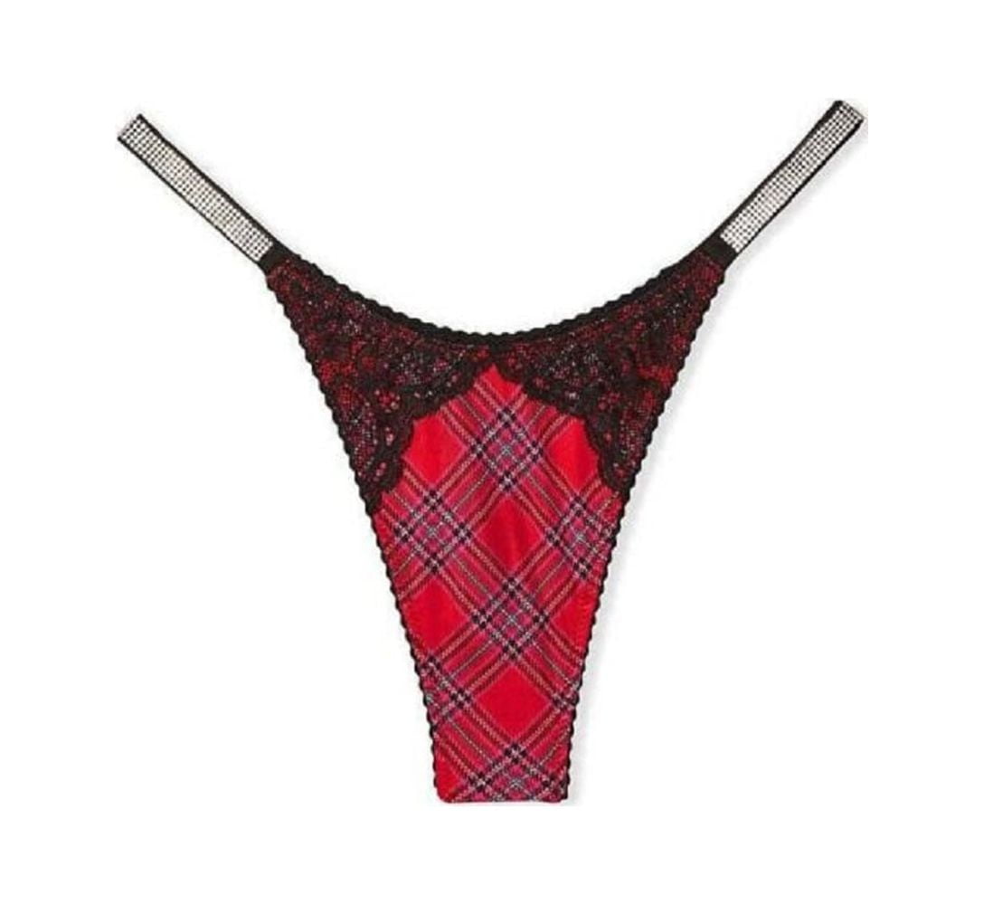 Victoria's Secret Victoria Women's Lace Thong Underwear Bodysuit (XS-XL),  Kir Burgundy : : Fashion