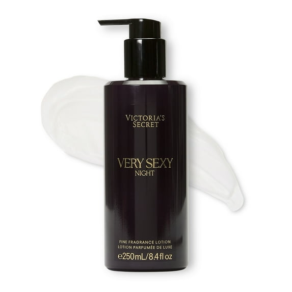 Victoria's Secret Very Sexy Night Fragrance Lotion, Notes of Vanilla Orchid, Sun-Drenched Clementine & Wild Blackberry, (8.4 oz)