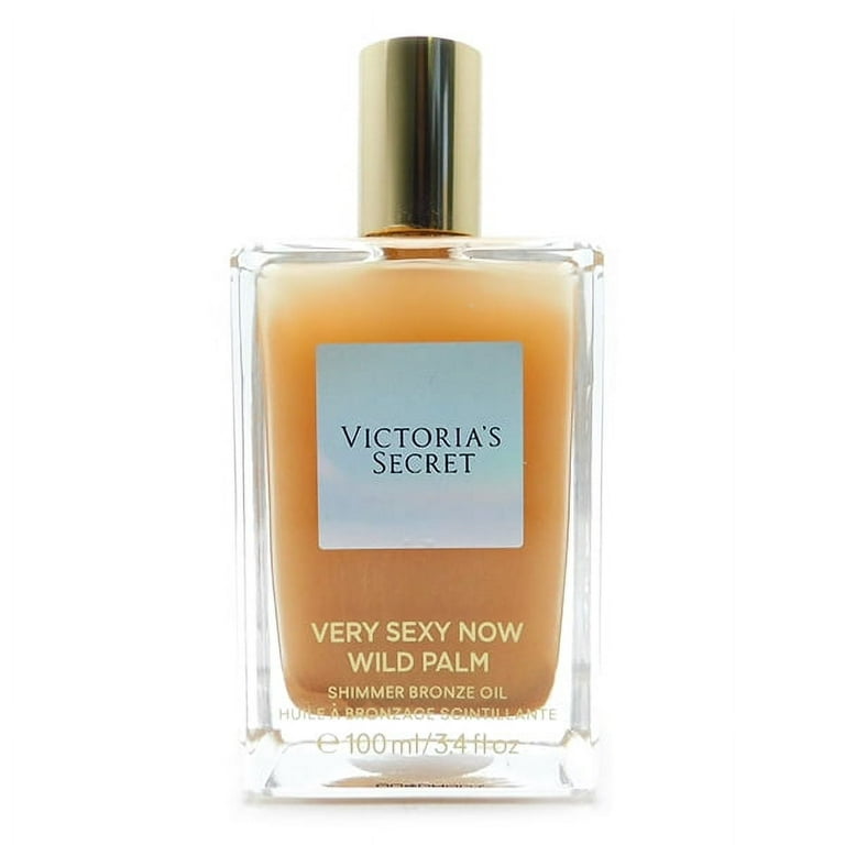 Victoria's Secret Very Sexy Now Wild Palm Shimmer Bronze Oil 3.4 Fl Oz. 