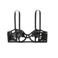 thumbnail image 1 of Victoria's Secret Very Sexy Strappy Unlined Balconet Bra, Black Applique Floral , Cup Size 34D NWT, 1 of 2