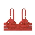 thumbnail image 1 of Victoria's Secret Very Sexy Strappy Unlined Balconet Bra, Lipstick Red, Cup Size 36DDD NWT, 1 of 5