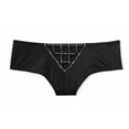 thumbnail image 1 of Victoria's Secret Very Sexy Subtle Shine Cage Back Cheeky Panty Rhinestone Black Size Medium NWT, 1 of 3