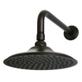 thumbnail image 1 of Victorian 8 in. Shower Head with 12 in. Shower Arm, Oil Rubbed Bronze, 1 of 1