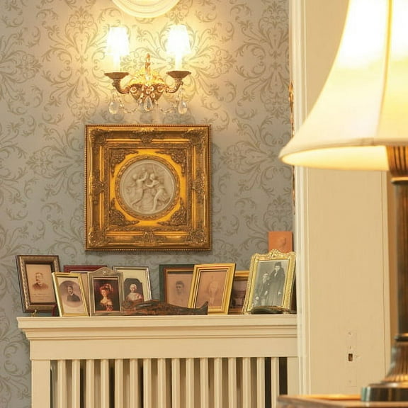 Victorian Baroque Wall & Floor stencil - 7.5 mil standard