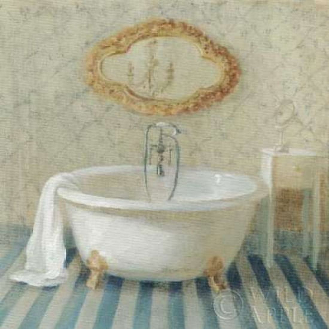 Victorian Bath II Canvas Art - Danhui Nai (24 x 24)