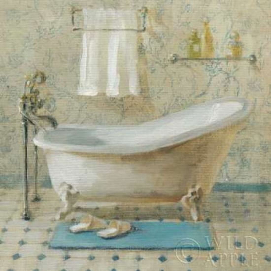 Victorian Bath III Canvas Art - Danhui Nai (24 x 24)