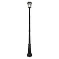 thumbnail image 1 of Gama Sonic Victorian Solar Lamp - Single Post - Black, 1 of 11