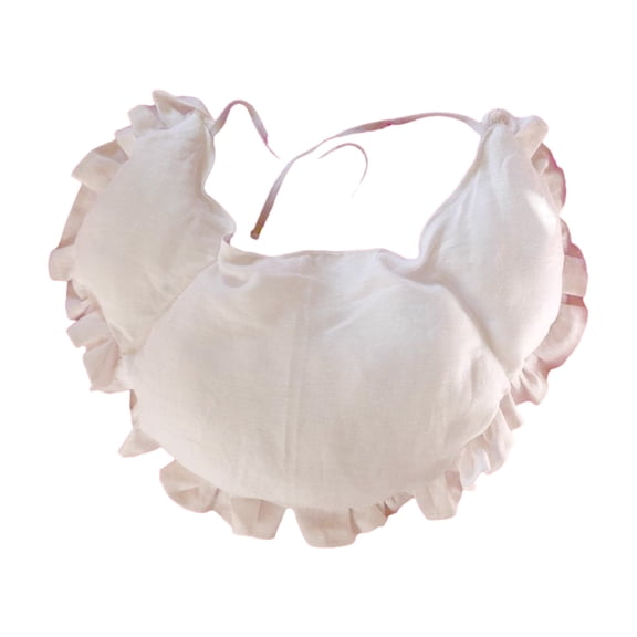 Victorian Bumroll Bum Pad Bustle Pannier White Petticoat Underskirt for LARP Crinoline Hoop Bustle Petticoat Slip