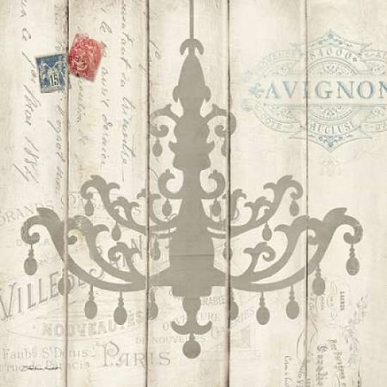 Victorian Chandelier Canvas Art - Stephanie Marrott (24 x 24)