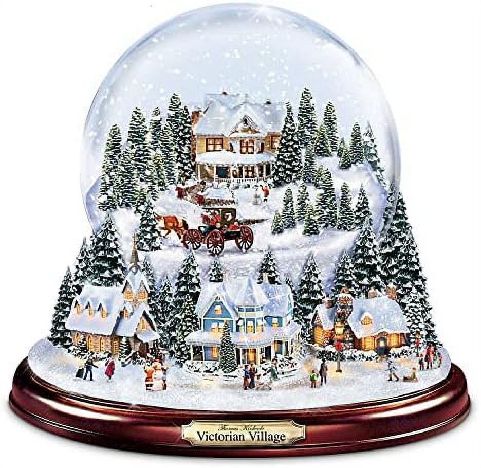 Victorian Christmas Village Snowglobe