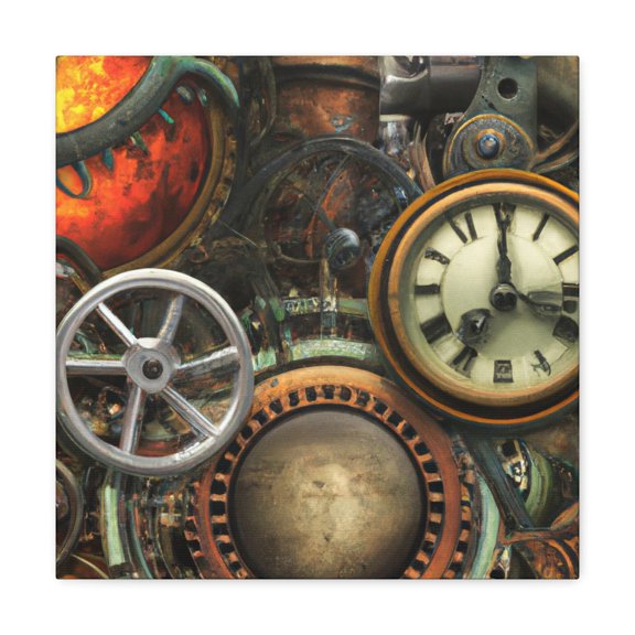 Victorian Clockwork Dreams - Canvas