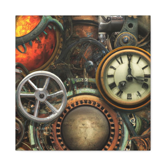 Victorian Clockwork Dreams - Canvas