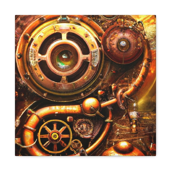 Victorian Clockwork Magic - Canvas