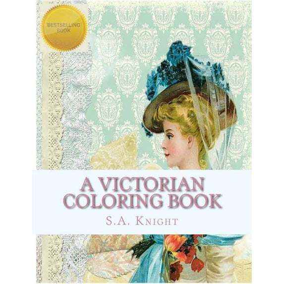 A Victorian Coloring Book (Paperback)