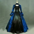 thumbnail image 1 of Victorian Dress for Women Halloween Costume Princess Dress Flare Sleeve Court Retro Dresses Plus Size Vintage Ball Gown, 1 of 5