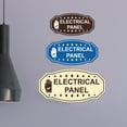 thumbnail image 1 of Victorian Electrical Panel (Hand) Sign (Black) - Medium, 1 of 5
