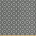 thumbnail image 1 of Victorian Fabric by the Yard, Monochromatic Classic Pattern with Floral Inspired Ornate, Decorative Upholstery Fabric for Sofas and Home Accents, Charcoal Grey and White by Ambesonne, 1 of 4