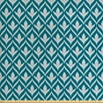 thumbnail image 1 of Victorian Fabric by the Yard, Repetitive Antique Pattern of Symmetric Creative Floral Motif, Decorative Upholstery Fabric for Chairs & Home Accents, Pale Taupe Petrol Blue by Ambesonne, 1 of 4