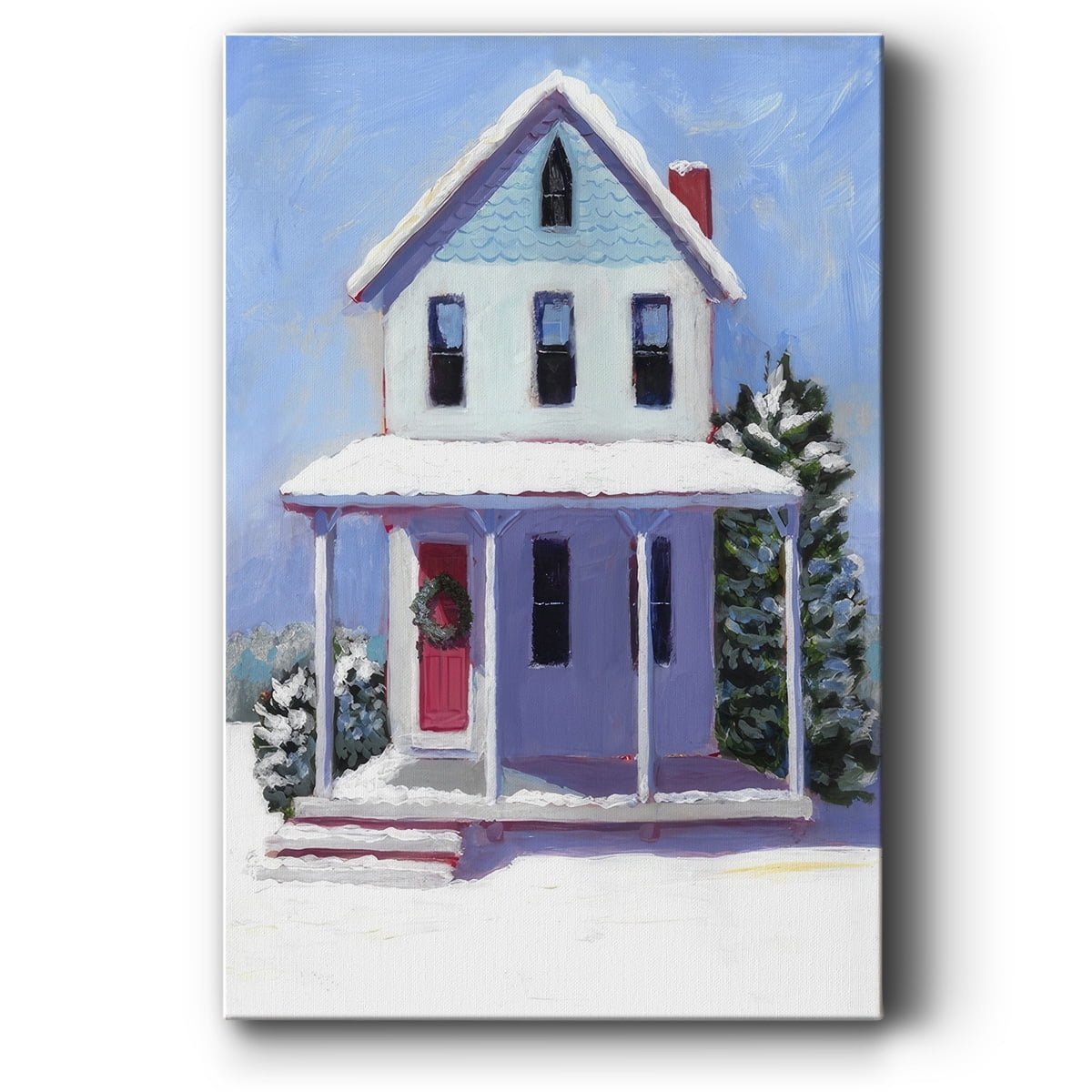 Victorian Home I- Gallery Wrapped Canvas