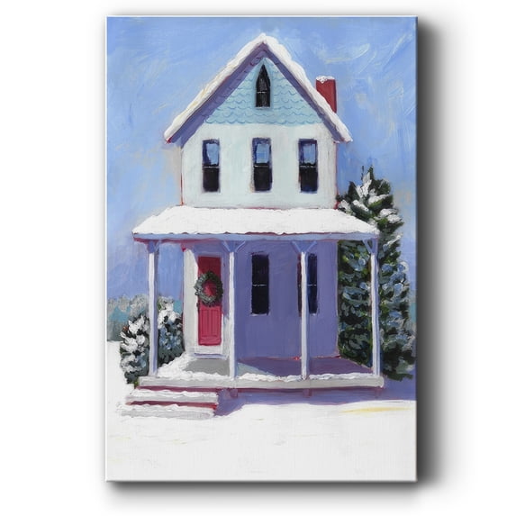 Victorian Home I- Gallery Wrapped Canvas
