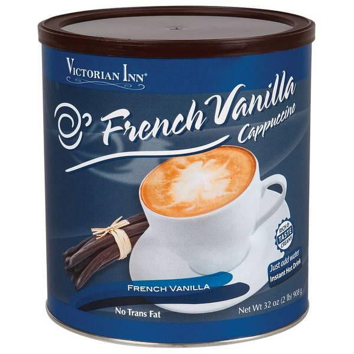 Victorian Inn 32 oz French Vanilla Instant Cappuccino Mix