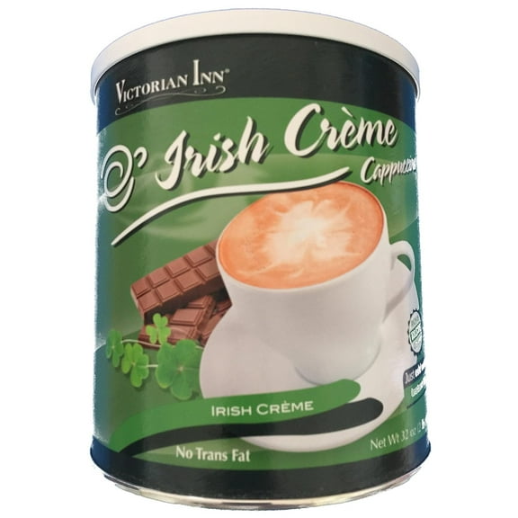 Victorian Inn Instant Cappuccino - Irish Crème Flavor - Ideal Coffee Creamer - 2 Pound (Pack of 1)