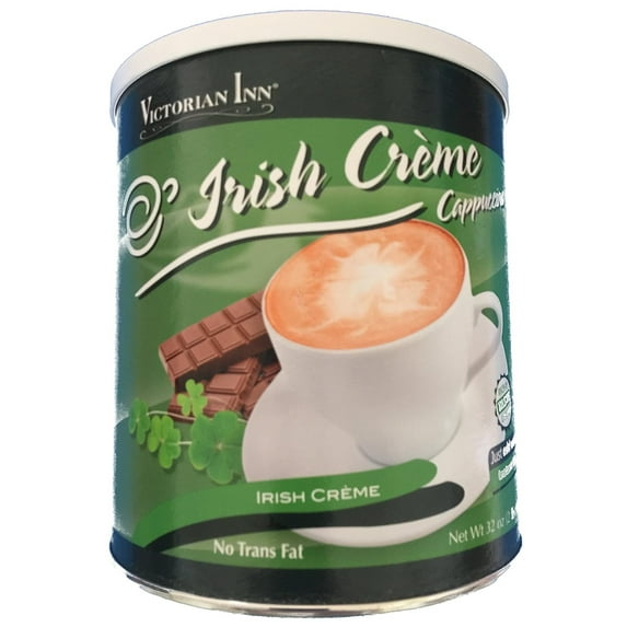 Victorian Inn Instant Cappuccino - Irish Crème Flavor - Ideal Coffee Creamer - 2 Pound (Pack of 1)