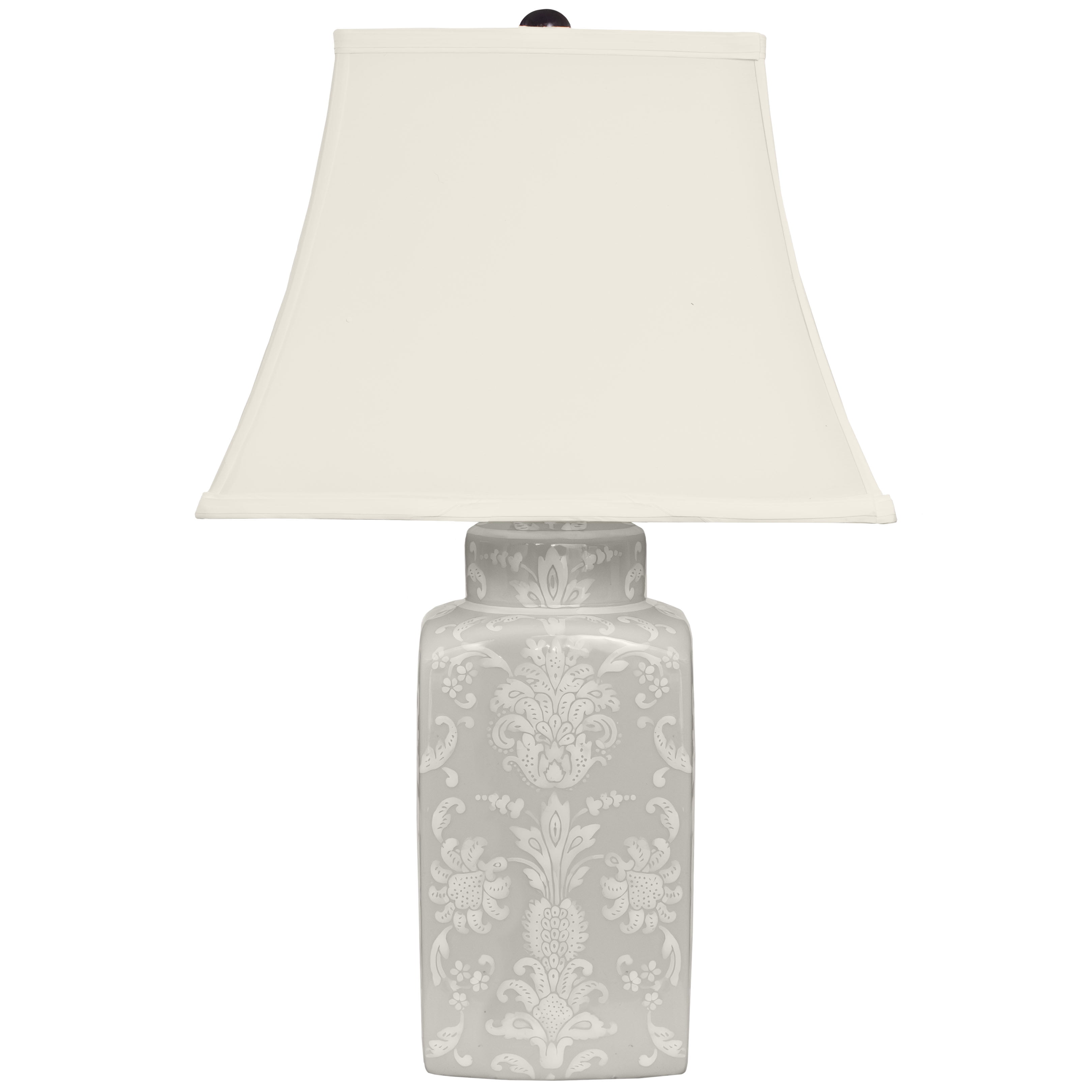 Victorian Lace Porcelain Lamp