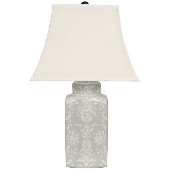 Victorian Lace Porcelain Lamp