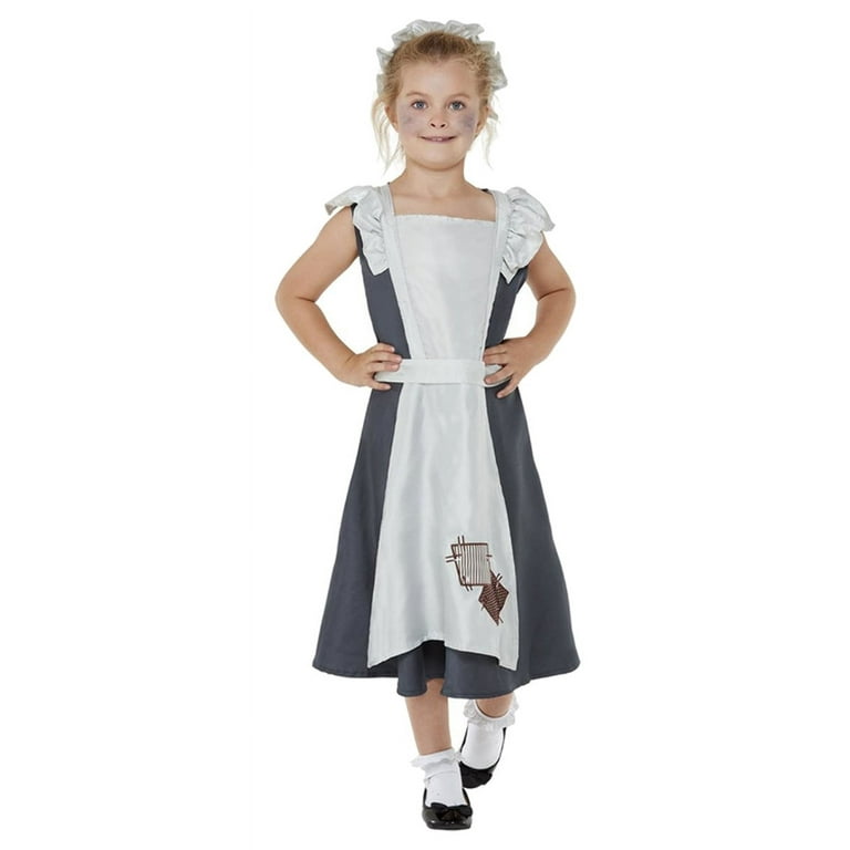 Victorian Maid Costume Dark Grey Victorian Maid Costume Dark Grey