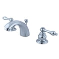 thumbnail image 1 of Victorian Mini-Widespread Bathroom Faucet, Polished Chrome, 1 of 1