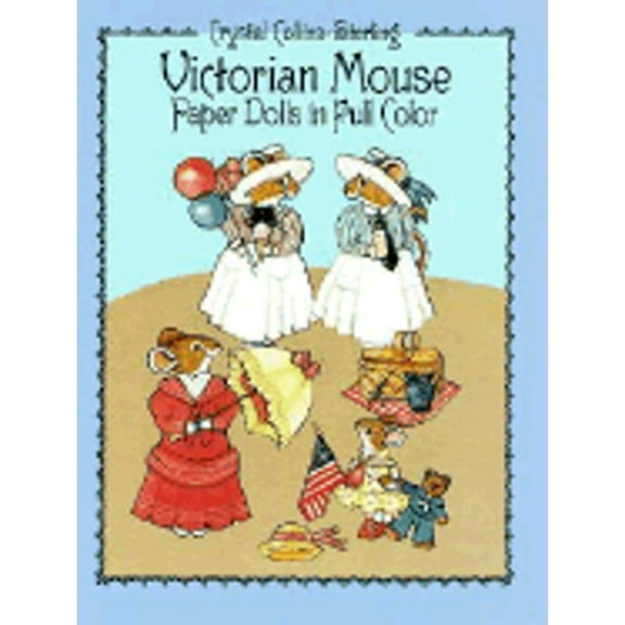Pre-Owned Victorian Mouse Paper Dolls in Full Color (Paperback) 0486250458 9780486250458
