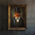 thumbnail image 1 of Victorian Robin in Suit Poster Dark Academia Art Victorian Art Whimsical Decor Antique Bird Illustration Vintage Wall Art Rustic Aesthetic Poster Unframed, 1 of 3