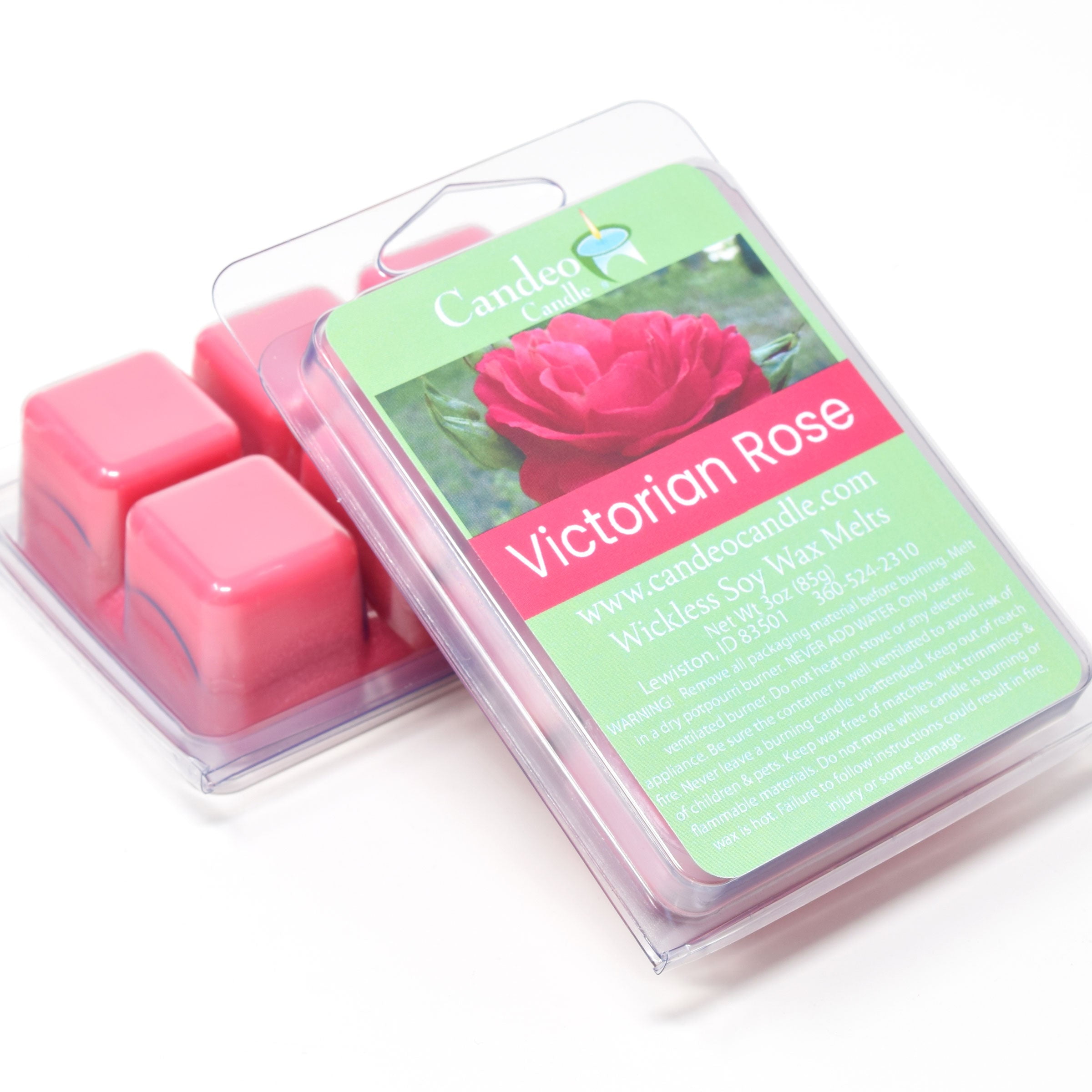 Pink Rose Petals Scented Wax Melts — Hand-Poured In The USA, Romantic Floral Fragrance 2 thumbnail image