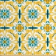 thumbnail image 1 of Victorian Sofa Upholstery Fabric by the Yard, Swirling Botanical Inspired Motif Repetition, Decorative Fabric for DIY and Home Accents, Mustard Multicolor by Ambesonne, 1 of 4