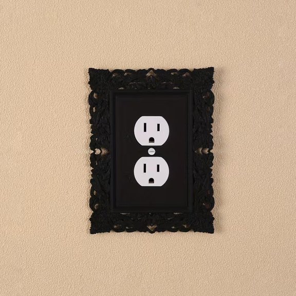 Victorian Style Decorative Light Switch Cover - Elegant Home and Office Accessory