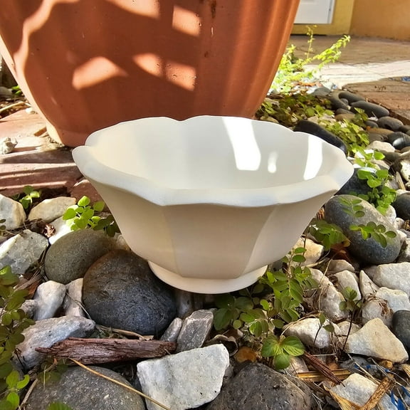 Victorian Style Planter 5" IN STOCK Ceramic Bisque Ready To Paint Pottery