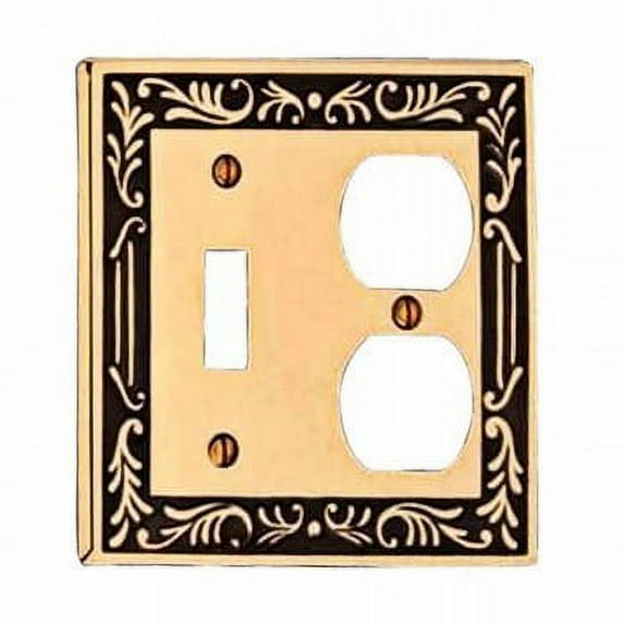 Victorian Switch Plate Toggle Outlet Antique Wall Solid Brass Renovators Supply