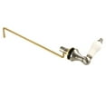 thumbnail image 1 of Victorian Toilet Tank Lever with Porcelain Handle, Brushed Nickel, 1 of 1