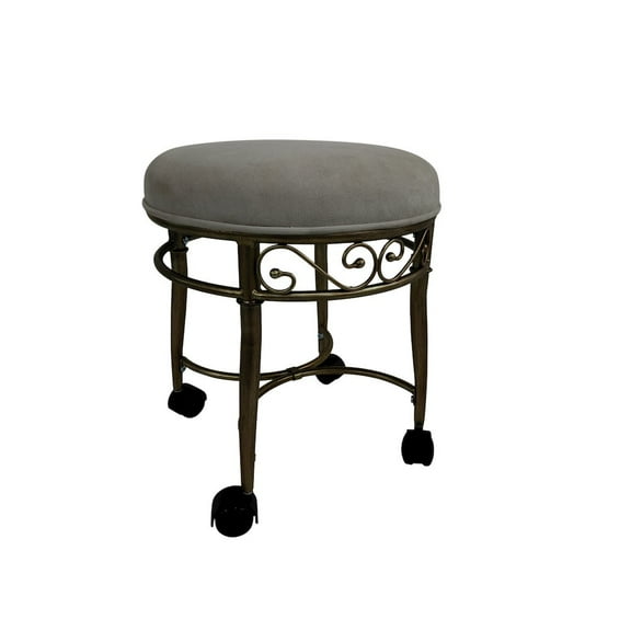 Victorian Vanity Stool - Bronze