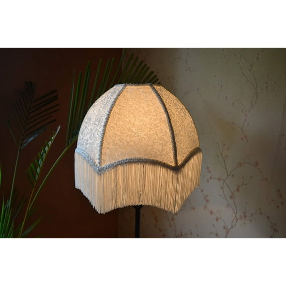 BespokeByNikita Victorian Dome White Lampshade