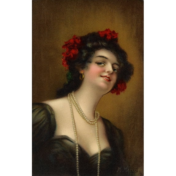 Victoriann Beauty Poster Print By Mary Evans Picture Librarypeter & Dawn Cope Collection (24 X 36)