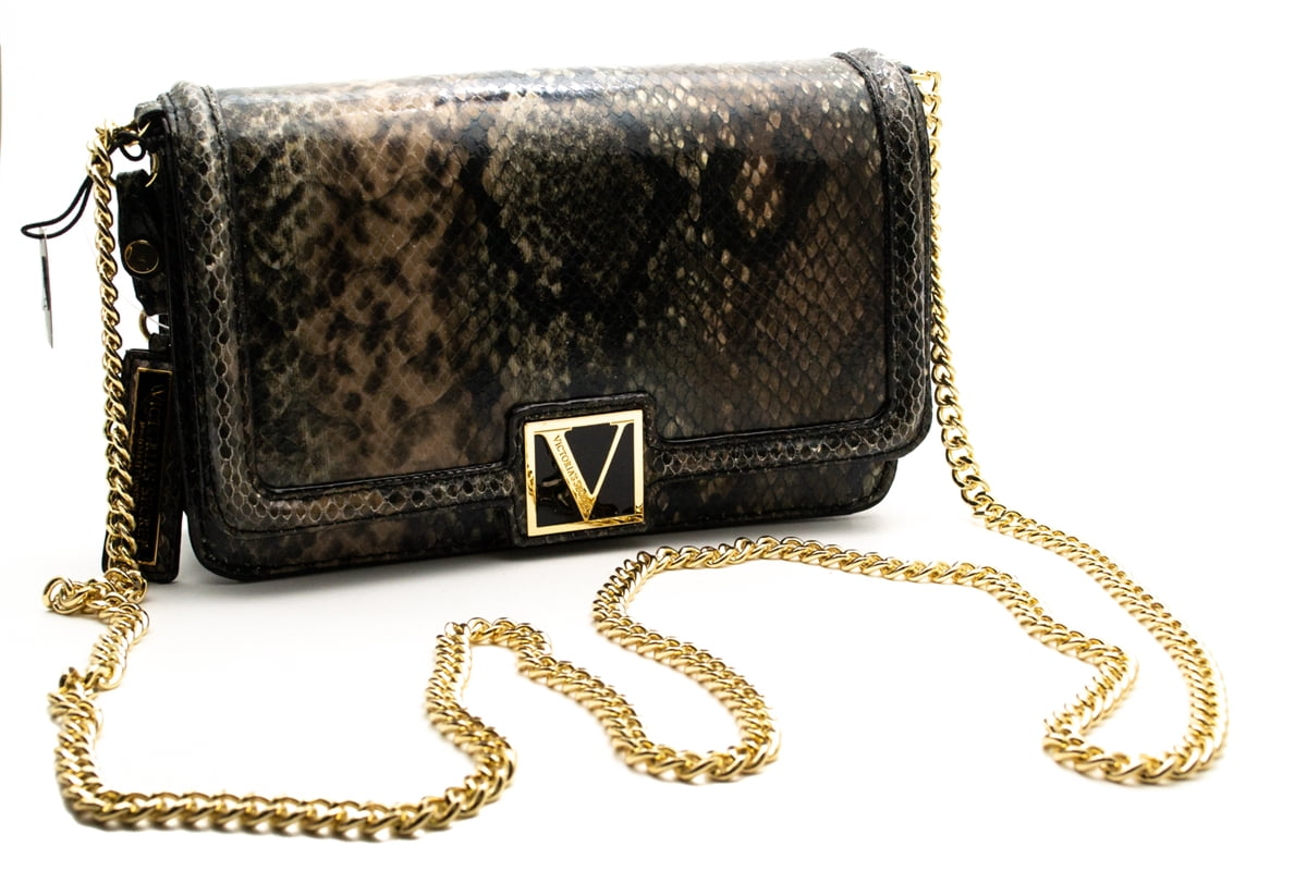 Victorias Secret Crossbody Bag Purse, Snakeskin print 