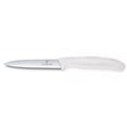 thumbnail image 1 of Victorinox 3.25 Inch Paring Knife | Razor Sharp Serrated Edge – Spear Point Tip – Ergonomic Swiss Classic Handle – White Handle, 1 of 1