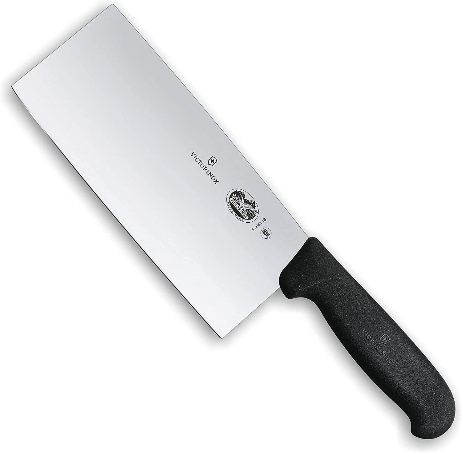  Victorinox 7 Chinese Classic Chefs Knife Stainless Steel  Cleaver Butcher Knife Fibrox Handle Swiss Made: Chefs Knives: Home & Kitchen