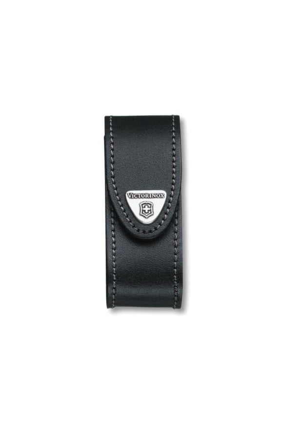 - Black Leather Belt Pouch (2-4 Layer)
