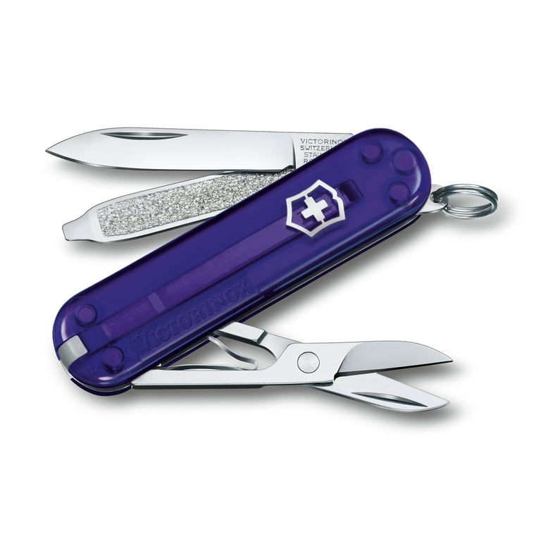 Victorinox Classic SD 7 Function Translucent Purple Pocket Knife