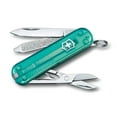 thumbnail image 1 of Victorinox Classic SD 7 Function Translucent Turquoise Pocket Knife, 1 of 4